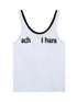Melting Ice V-Neck Slip Top