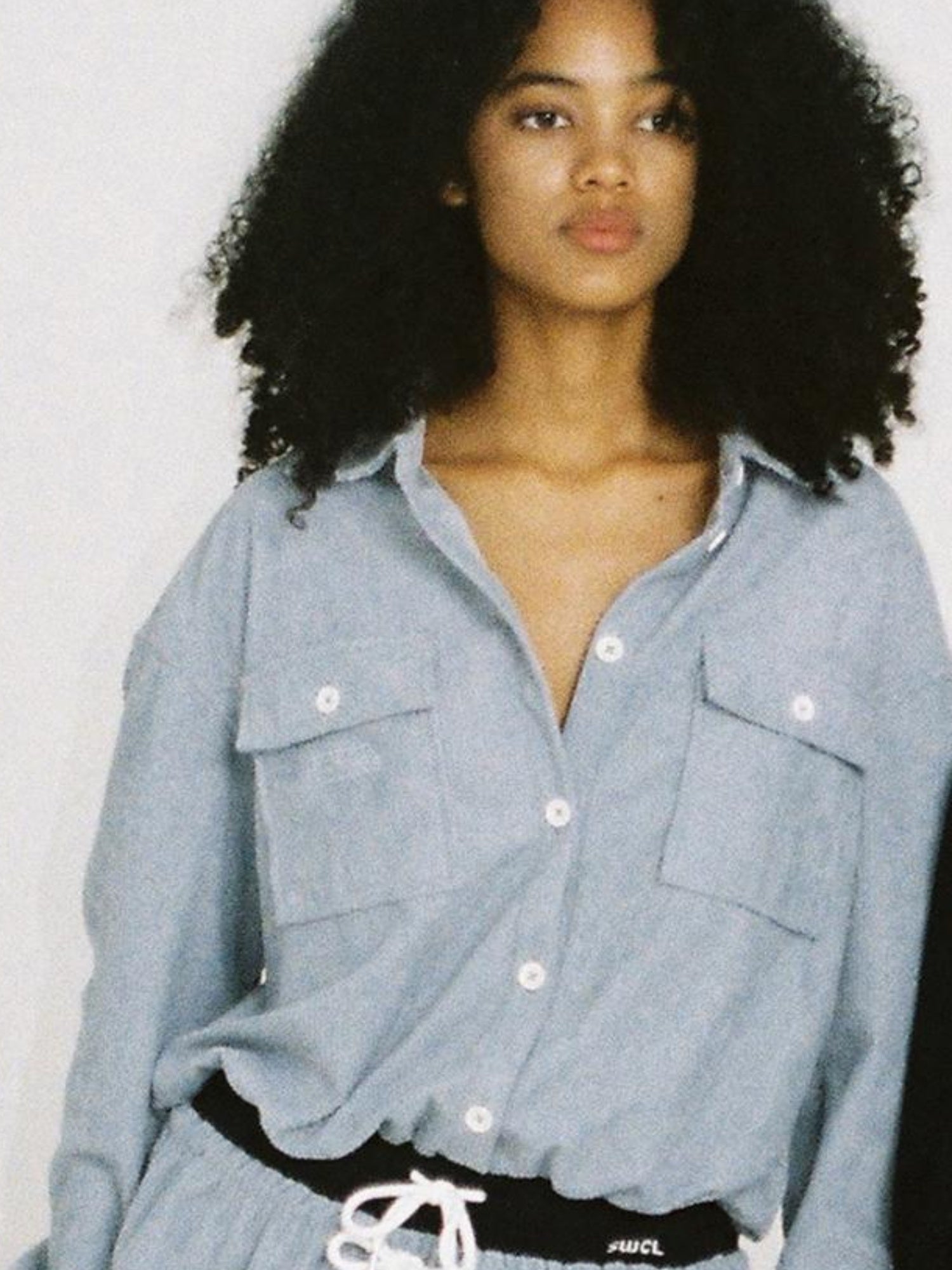 SweetChilling Intellectual Style Corduroy Shirt Dress