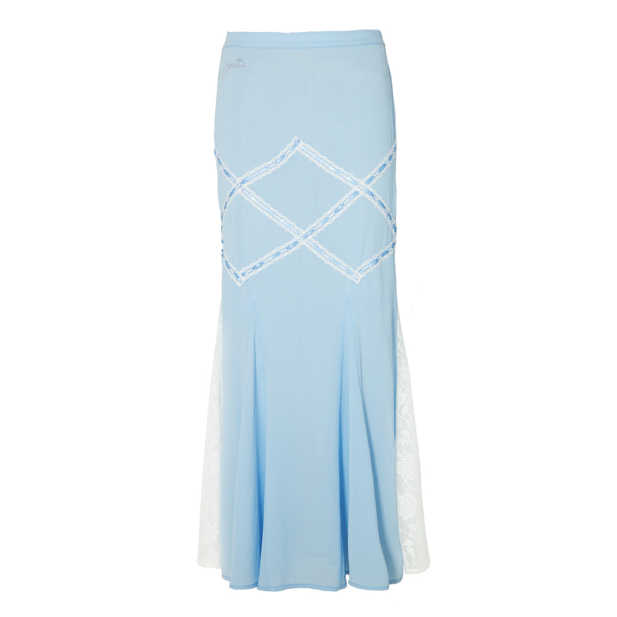 JYOSEI_96_Percent_Polyester_Two_Piece_V-ceck_Women_Blouse_Skirt_Suits_MISSTT