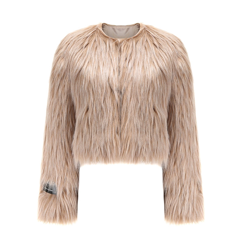 JYOSEI_Avocado_Green_Faux_Fur_Cropped_Winter_Coat_MISSTT