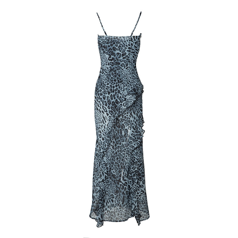 JYOSEI_Blue_Leopard_Print_Chiffon_Maxi_Dress_with_Flounce_Hem_MISSTT