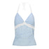 JYOSEI_Blue_Stripe_V-Neck_Lace_Back_Tie_Crop_Top_MISSTT