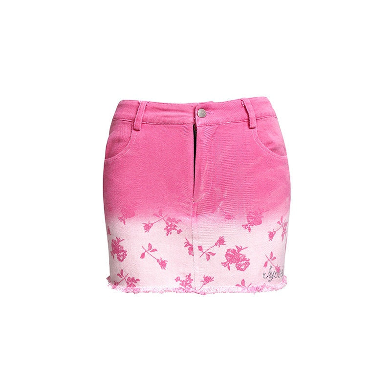JYOSEI_Breathable_Cotton_Two_Piece_Skirt_And_Tee_Women_Casual_Youthful_Suits_MISSTT