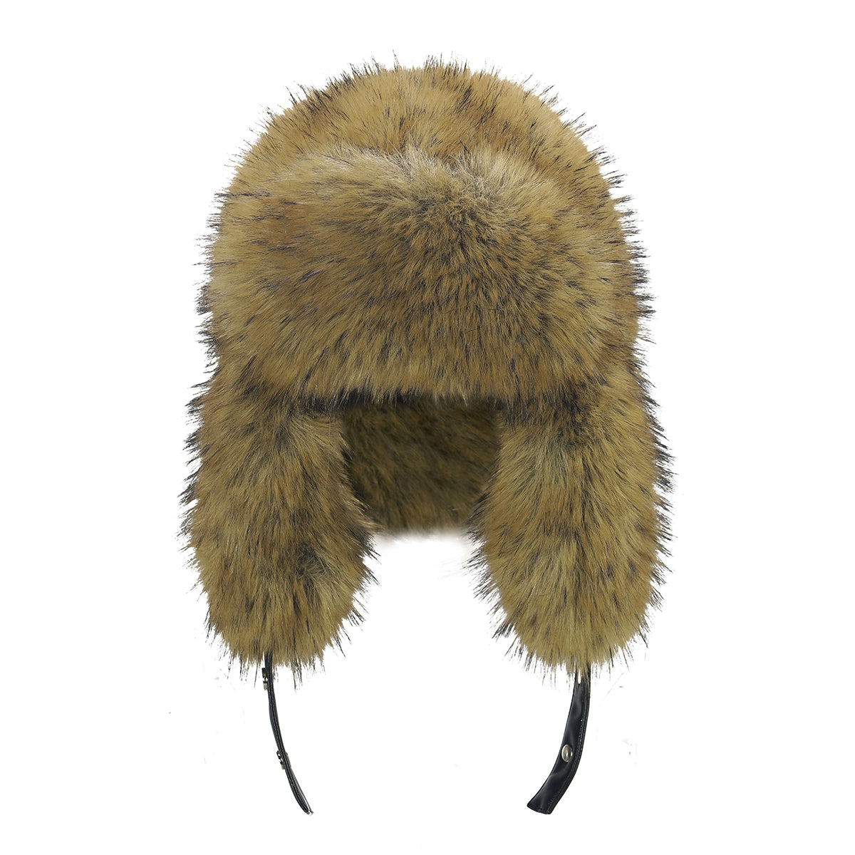 JYOSEI_Brown_Faux_Fox_Fur_Russian_Hat_With_Ear_Flaps_MISSTT