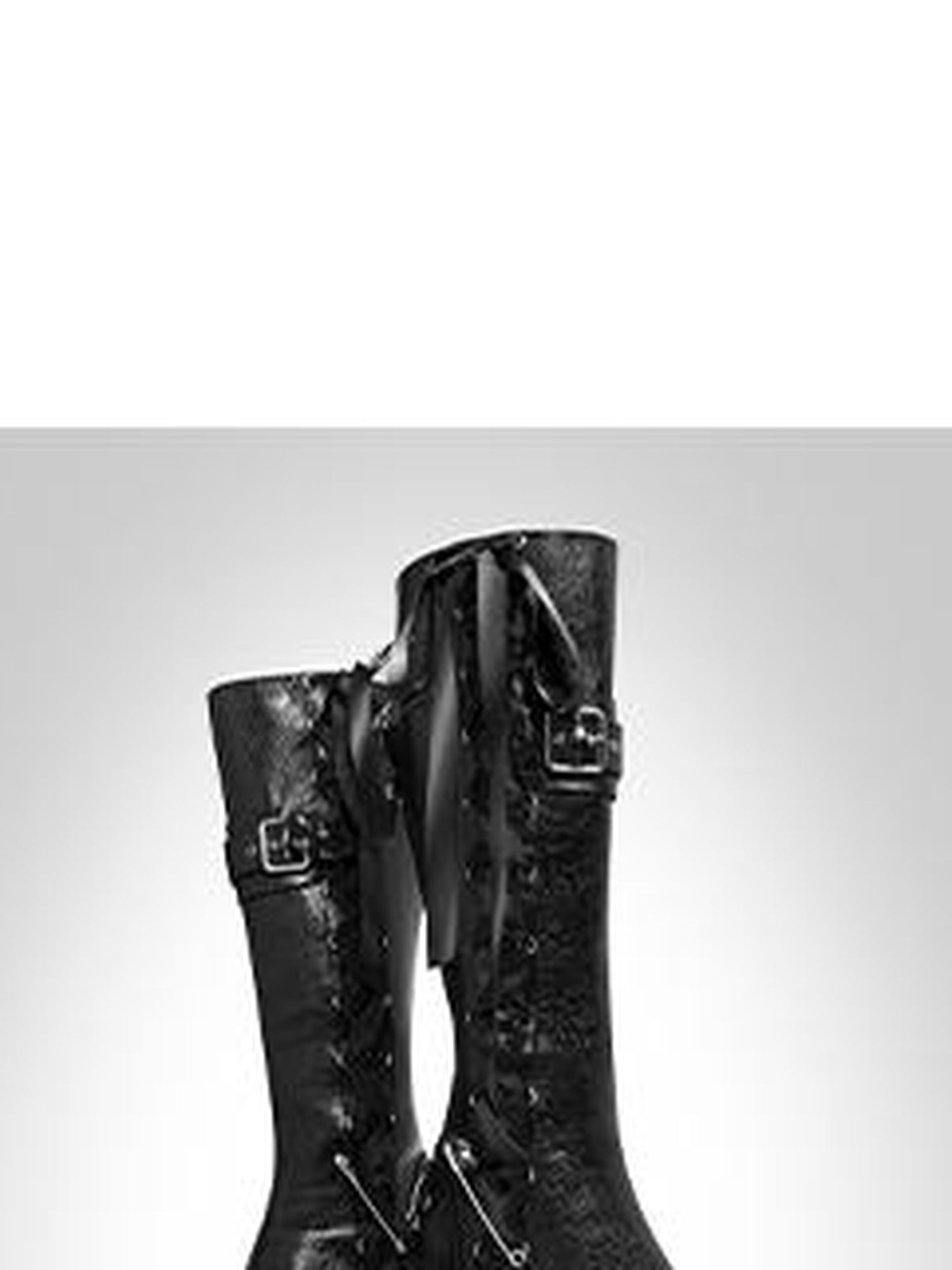 JYOSEI Brown Suede Like Long Shearling Coat With Faux Fur Sleeves