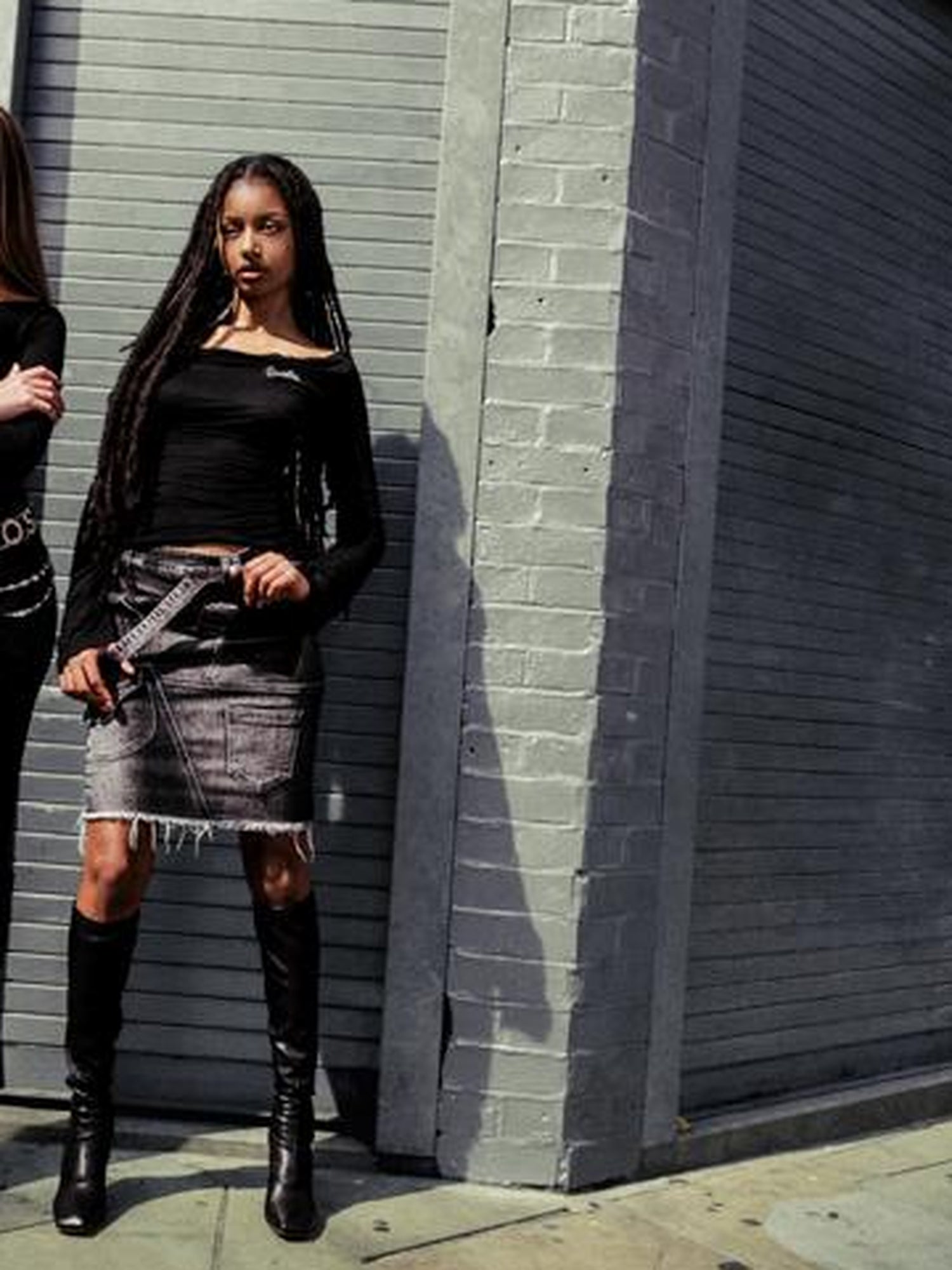 JYOSEI Dragon Print Mesh Panel Bodycon Maxi Dress