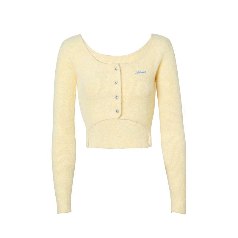 JYOSEI_JYOSEI_Soft_Mink_Like_Two_Piece_Set_With_Back_Slit_MISSTT