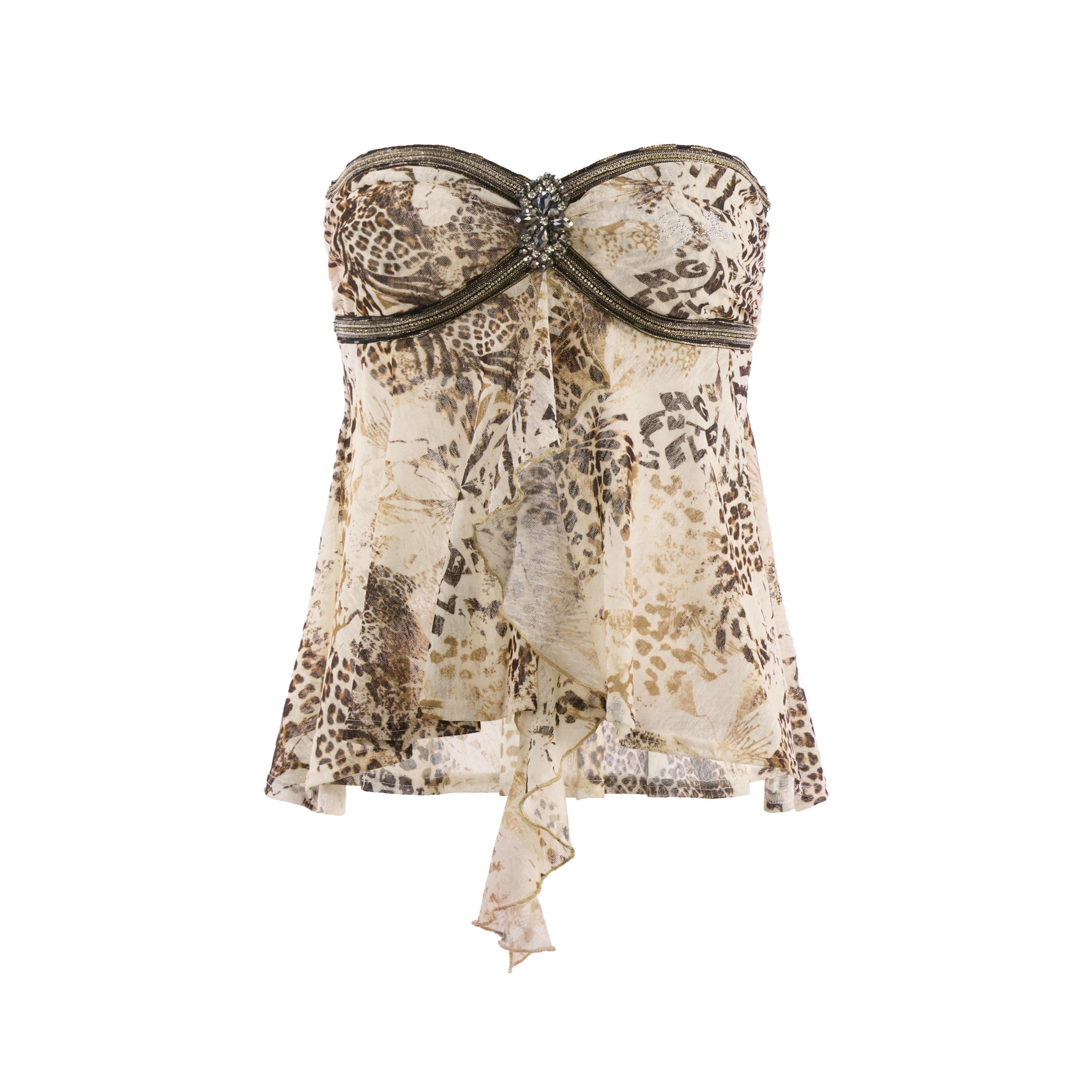 JYOSEI_Light_Brown_Leopard_Irregular_Ruffle_Women&