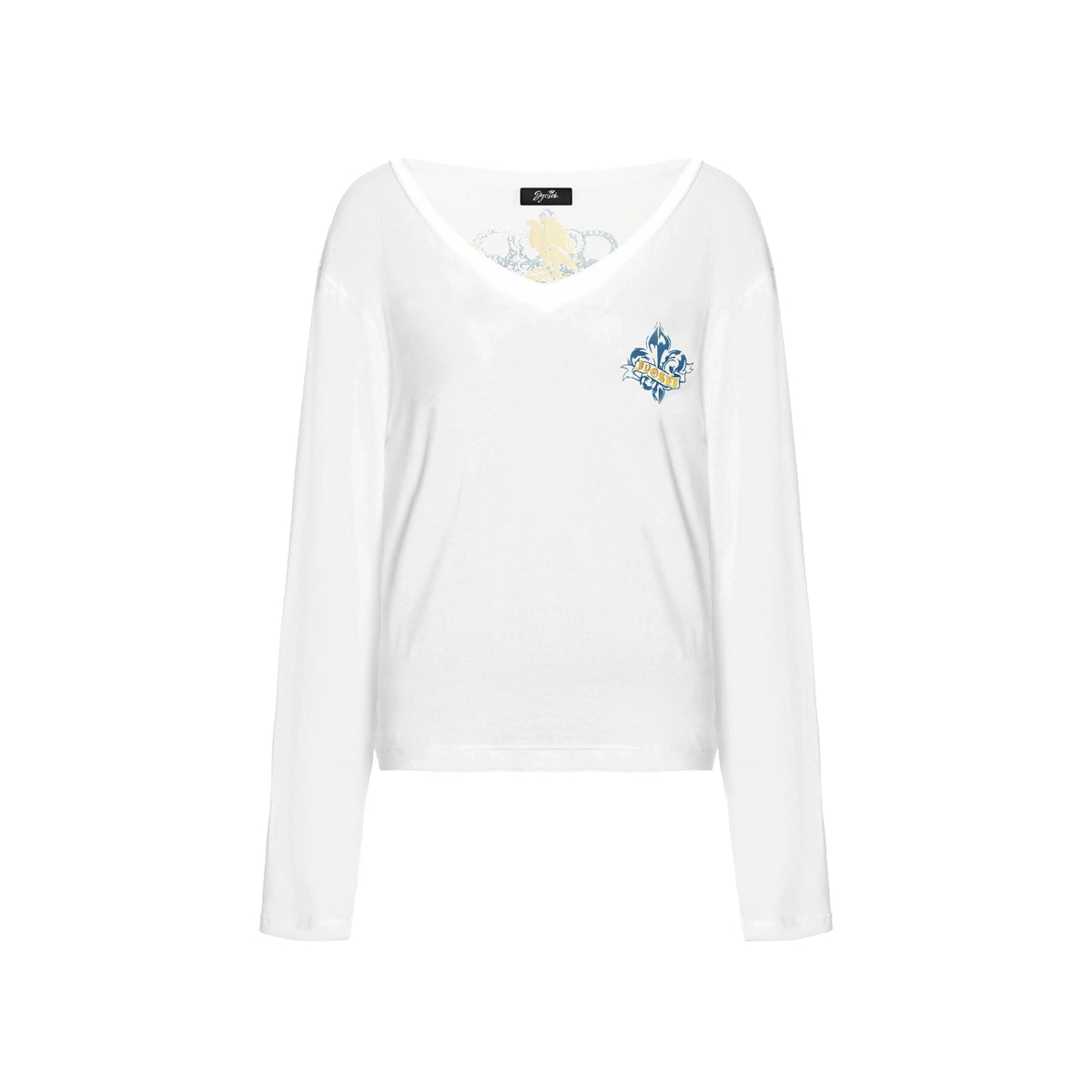 JYOSEI_Lyocell_Cover_Up_Swimsuit_Set_with_Gold_Foil_Print_MISSTT