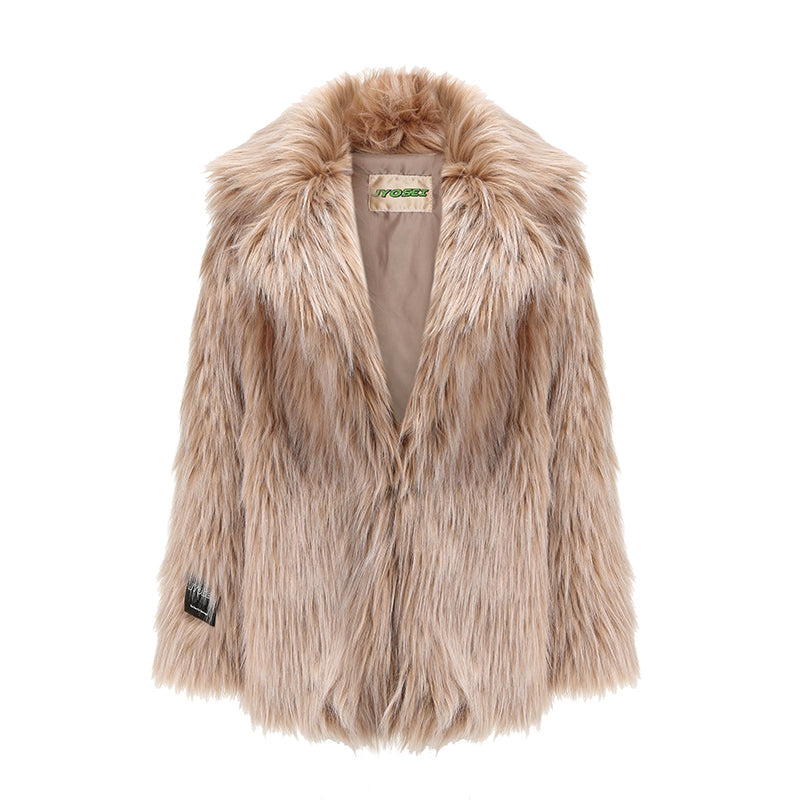 JYOSEI_Mid_Length_Plush_Teddy_Coat_In_Beige_And_White_MISSTT