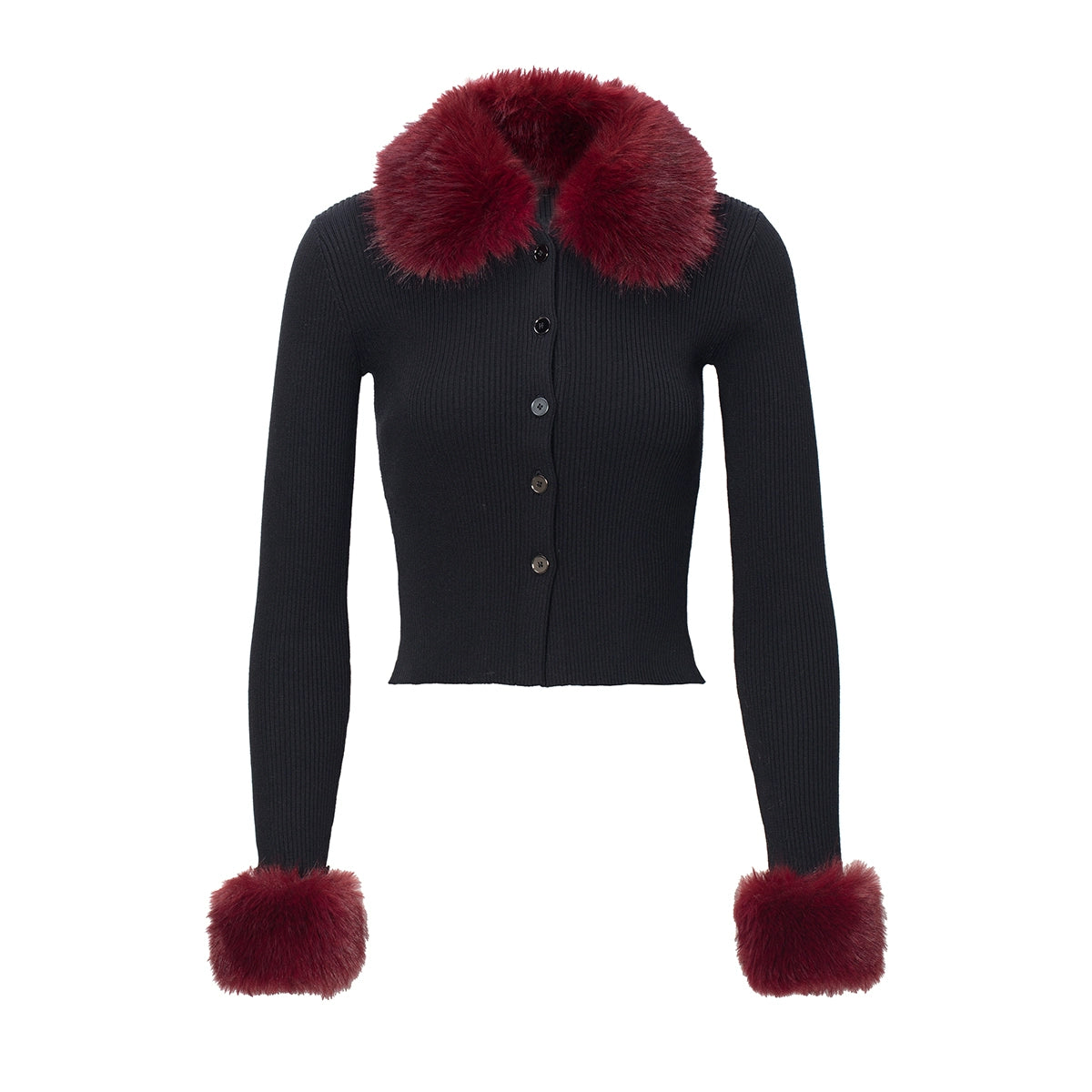 JYOSEI_New_Year_Knit_Vest_Set_with_Detachable_Fur_Trim_and_Bodycon_Skirt_MISSTT