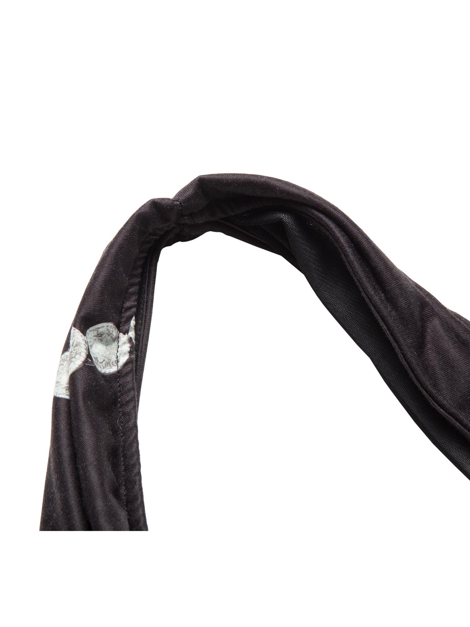 JYOSEI Retro Geisha Print Halter Neck Draped Backless Cami Top