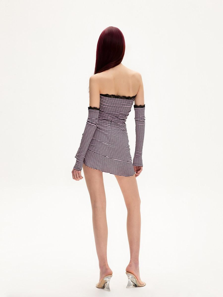 JYOSEI Three Piece Pink Blue Crop T Shirt And Skirt Set Women Casual Polyester Suits