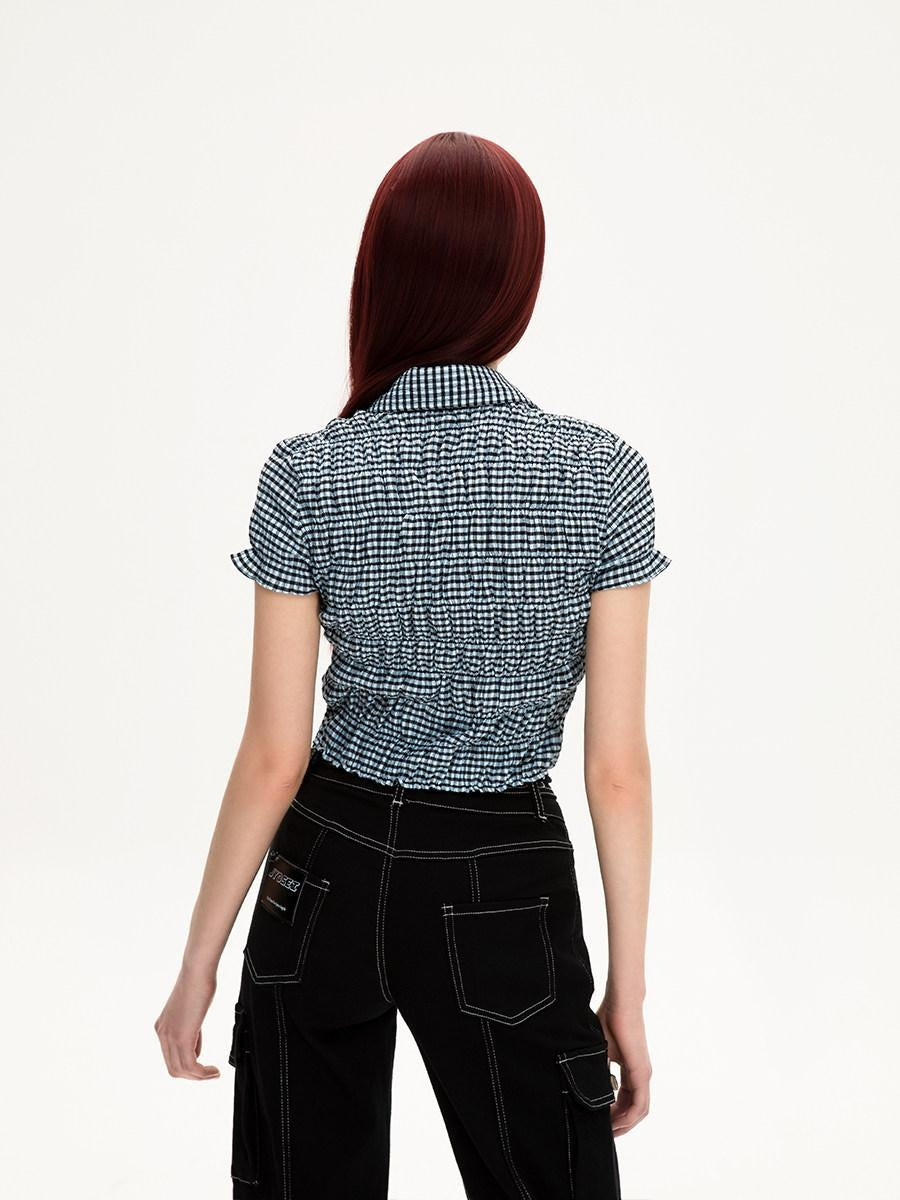 JYOSEI Three Piece Pink Blue Crop T Shirt And Skirt Set Women Casual Polyester Suits