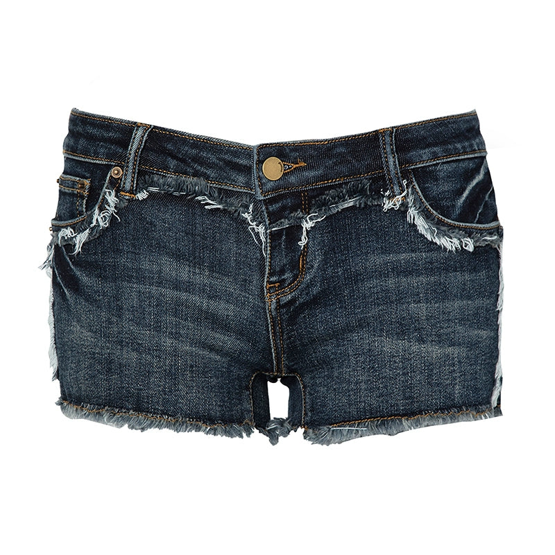 JYOSEI_Vintage_Low_Rise_Distressed_Denim_Shorts_MISSTT