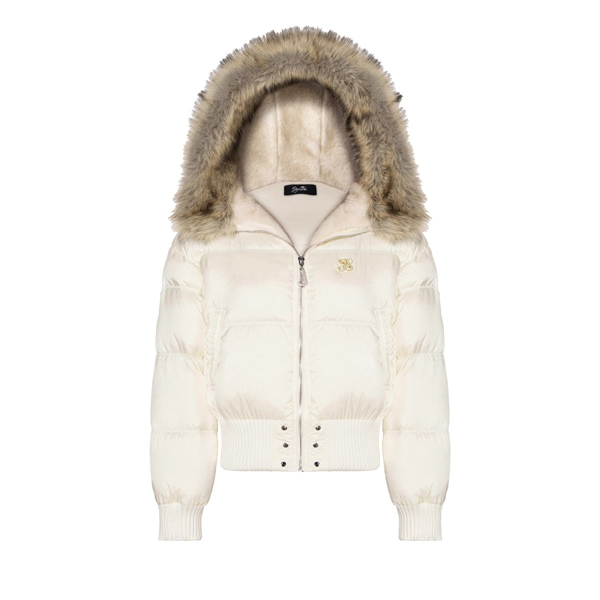 JYOSEI_Warm_High_Waist_Hooded_Sexy_Short_Regular_Fit_Women_85%_White_Duck_Down_Coat_MISSTT