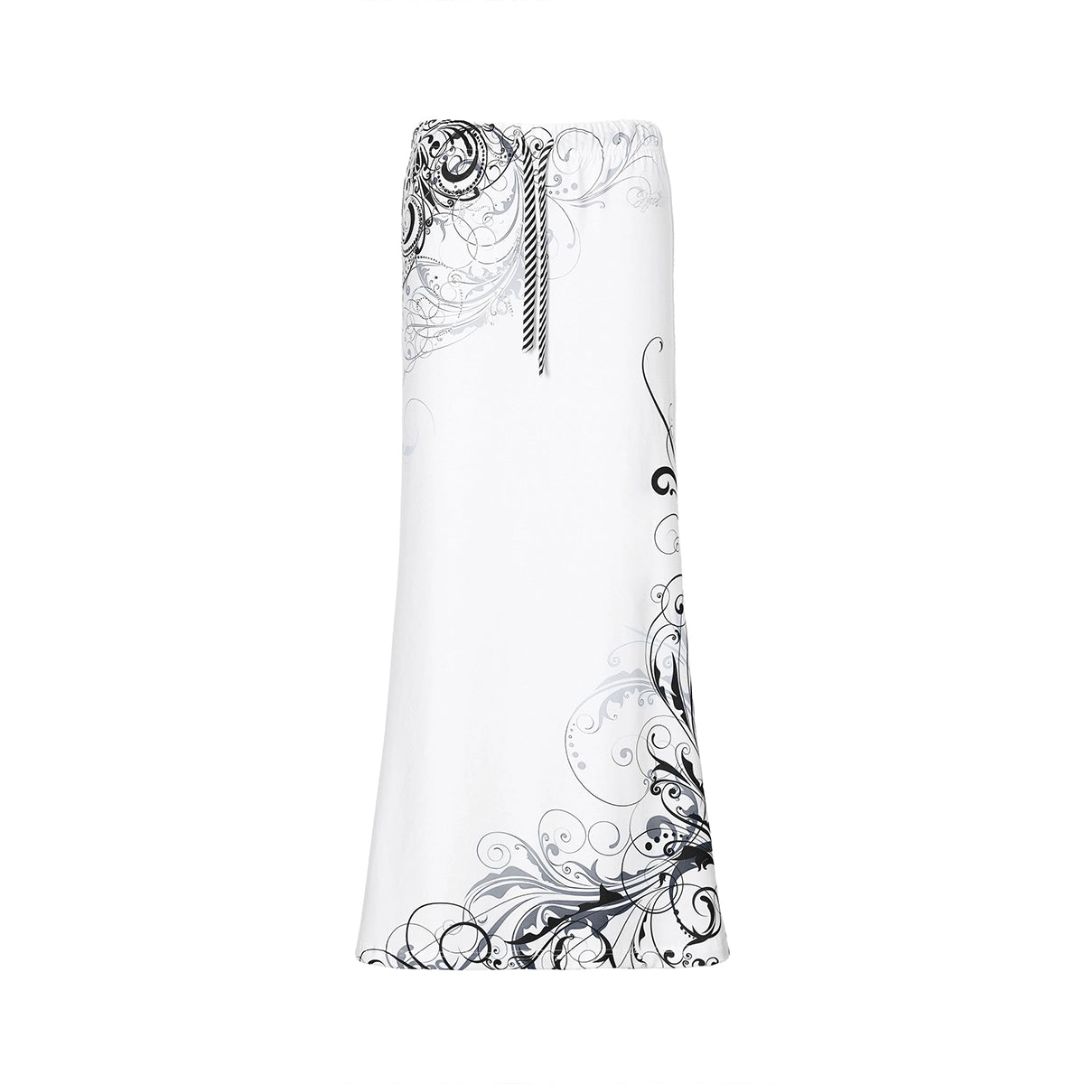 JYOSEI_Y2K_Stripes_Crystal_Top_And_Fishtail_Skirt_Set_MISSTT
