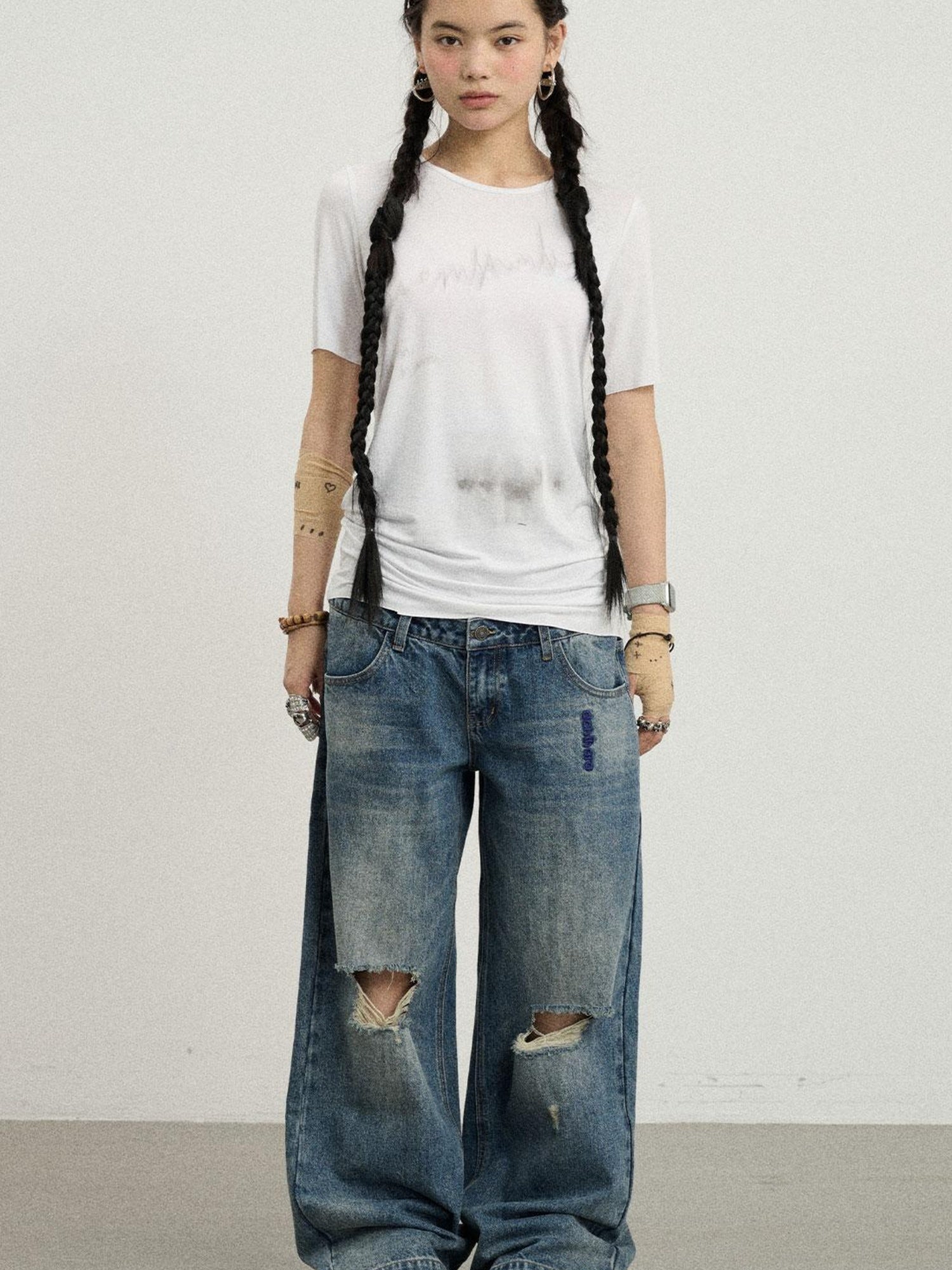Achihara Jelly Print Graphic T-Shirt