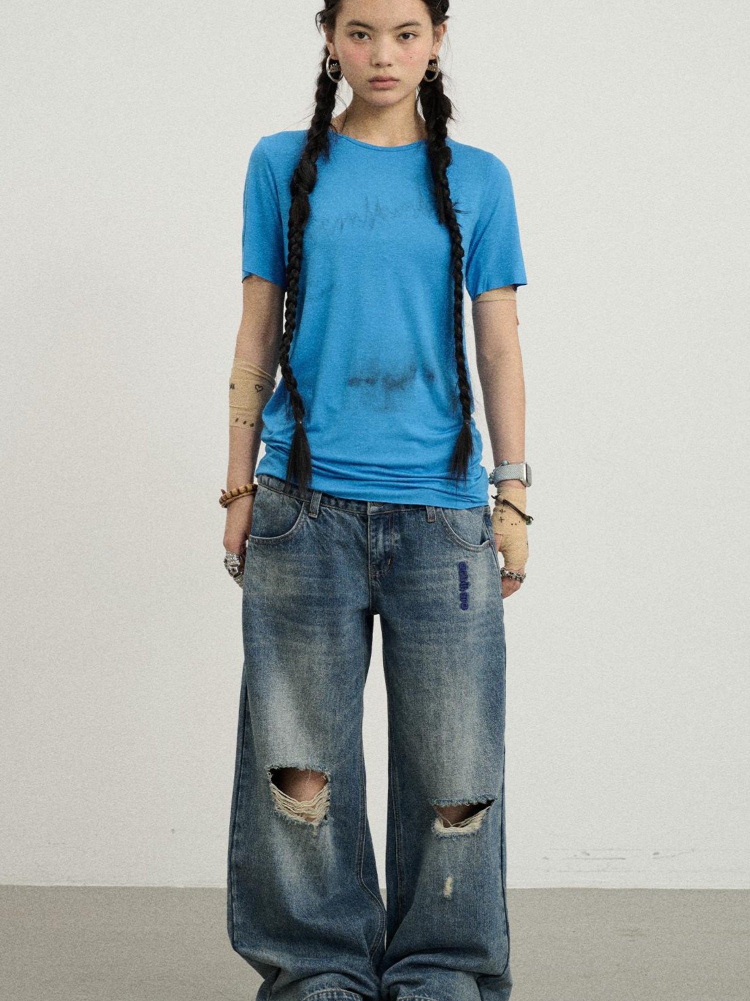 Achihara Jelly Print Graphic T-Shirt