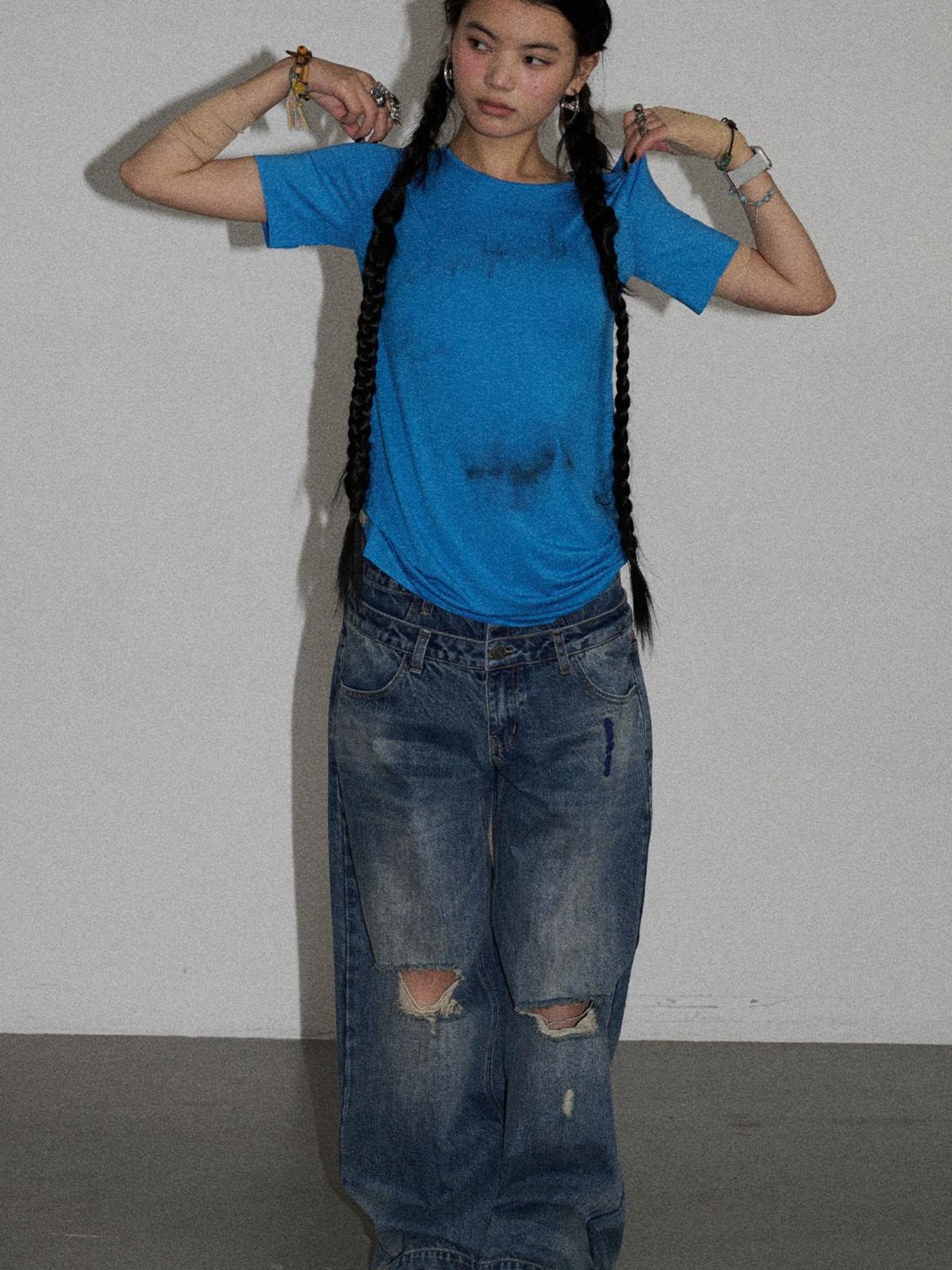 Achihara Jelly Print Graphic T-Shirt