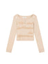 Hawaii Hooded Crop Tee