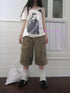 ang project Retro Summer Cargo Shorts With Large Zipper Pockets