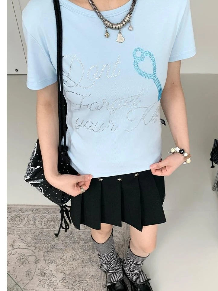 Korean Style Cool-Fit Short Sleeve T-Shirt Women