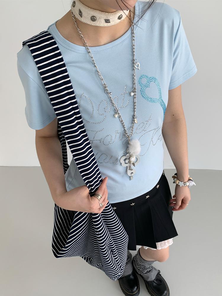 atrandom Korean Style Cool-Fit Short Sleeve T-Shirt Women