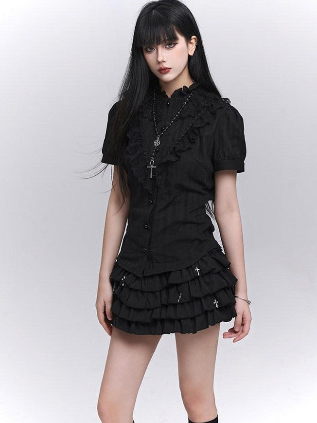 LADYGHOST Black Ghost Girl Gothic Designer Women&