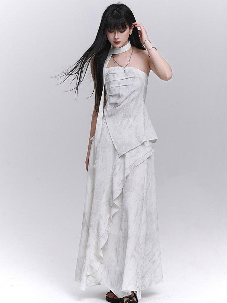LADYGHOST Ethereal Artistic Two Piece Cool Women&