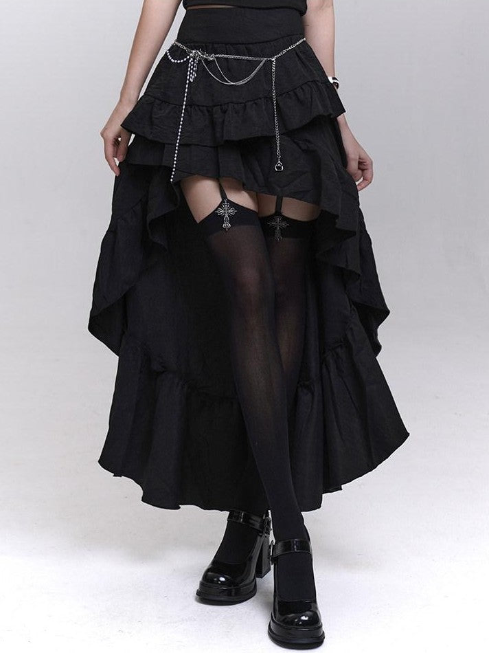 LADYGHOST Ethereal Asymmetrical Black Women&