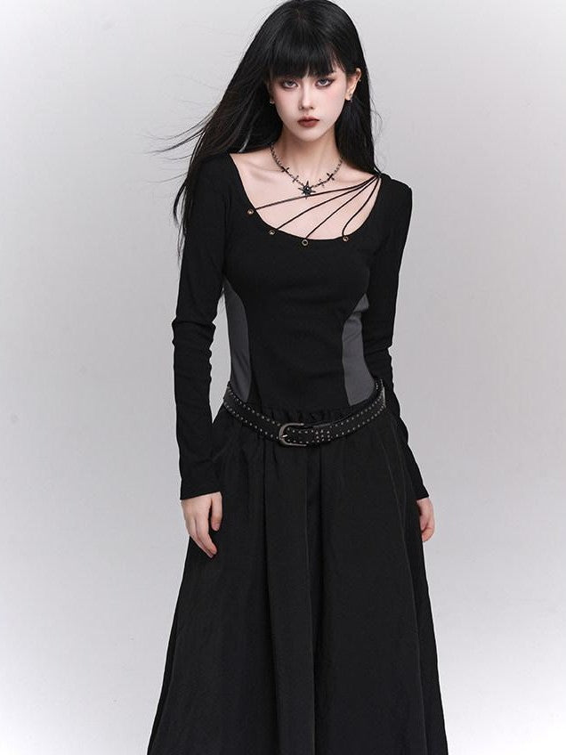 LADYGHOST Ethereal Ghost Cinched Waist Women&