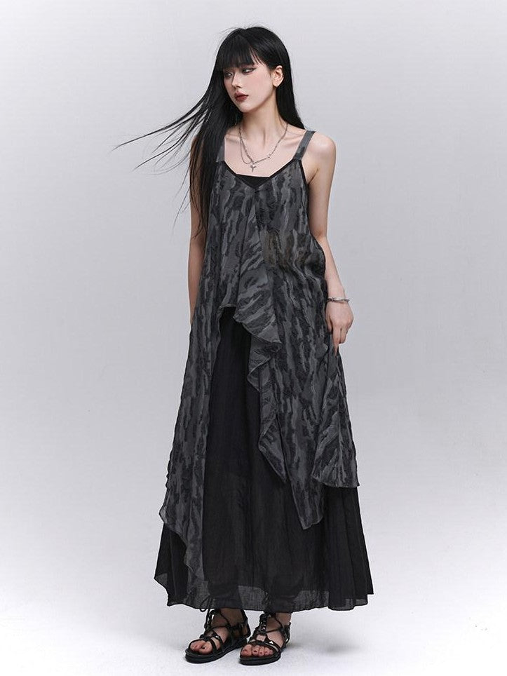 LADYGHOST Ethereal Ghostly Relaxed Fit Camisole Women&