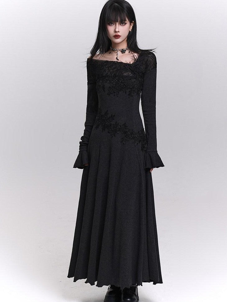 LADYGHOST Ethereal Off Shoulder Evening Women&