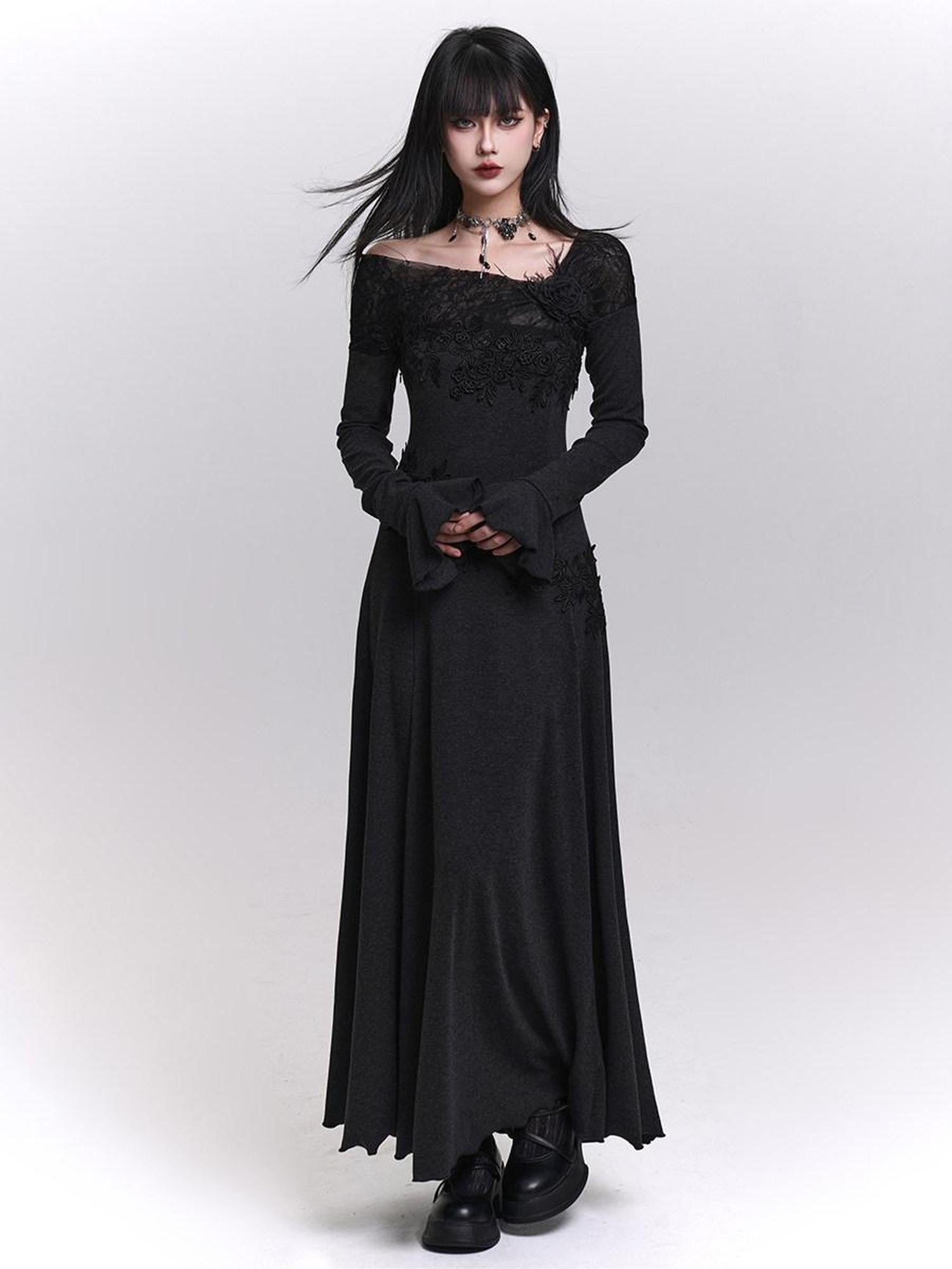LADYGHOST Ethereal Off Shoulder Evening Women&