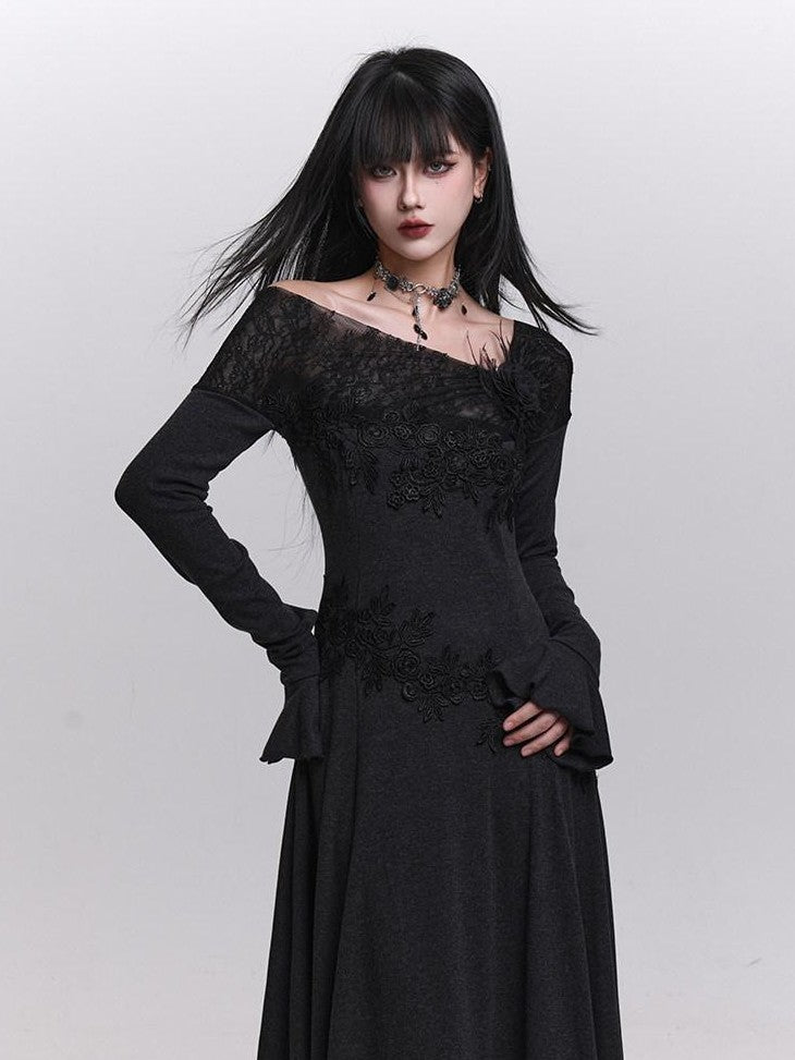 LADYGHOST Ethereal Off Shoulder Evening Women&
