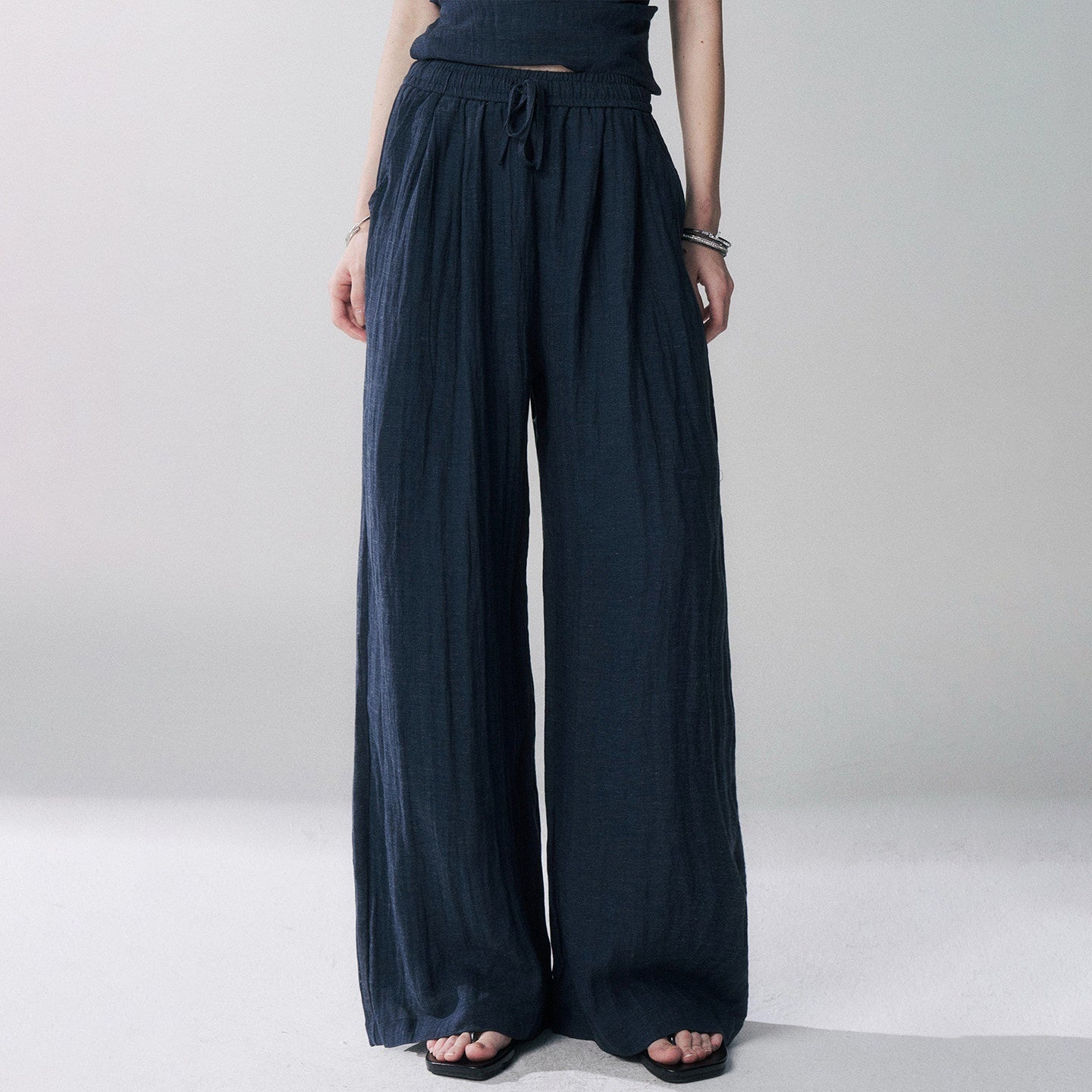 LADYGHOST_Ghost_Girl_Cinched_Waist_Navy_Women&