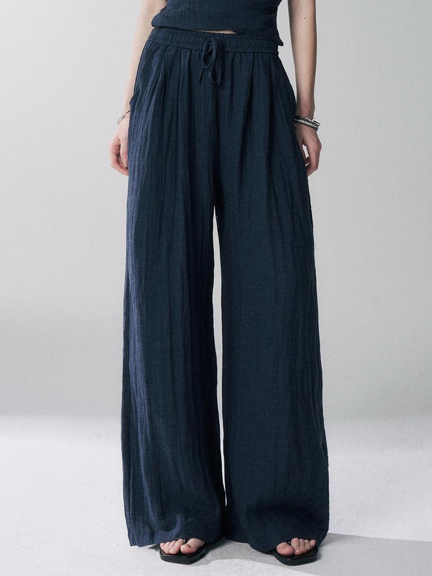 LADYGHOST Ghost Girl Cinched Waist Navy Women&