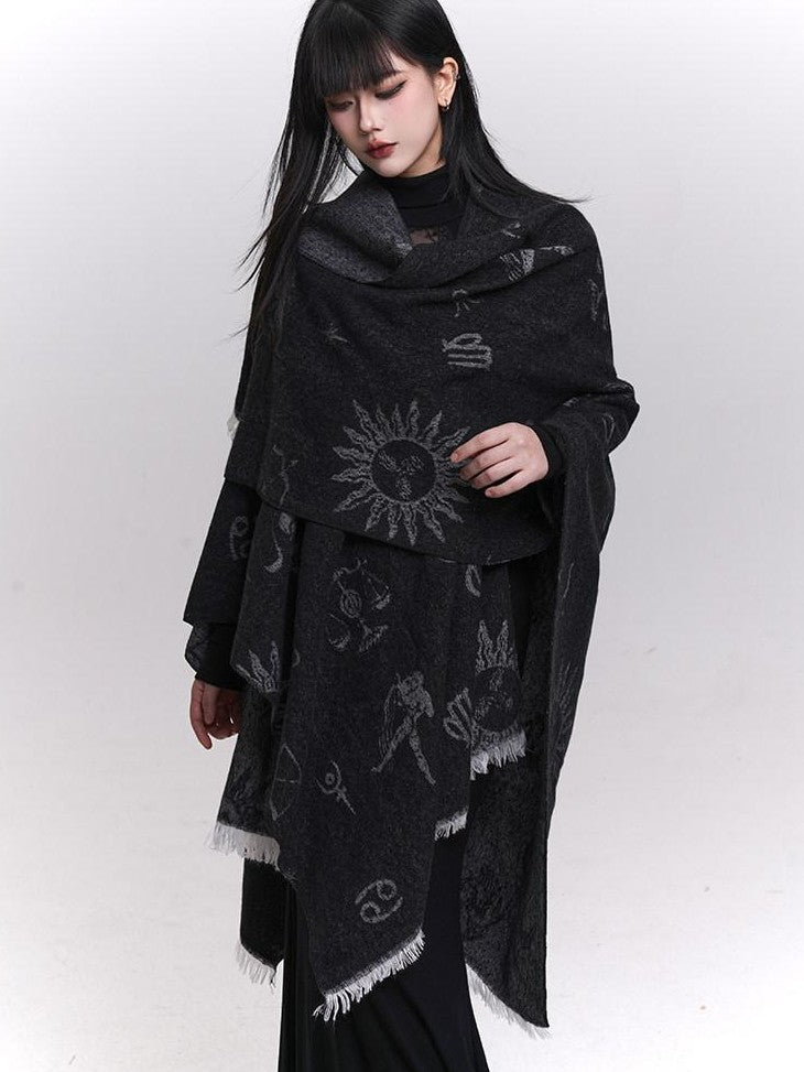 LADYGHOST Ghost Girl Convertible Cape Style Women&