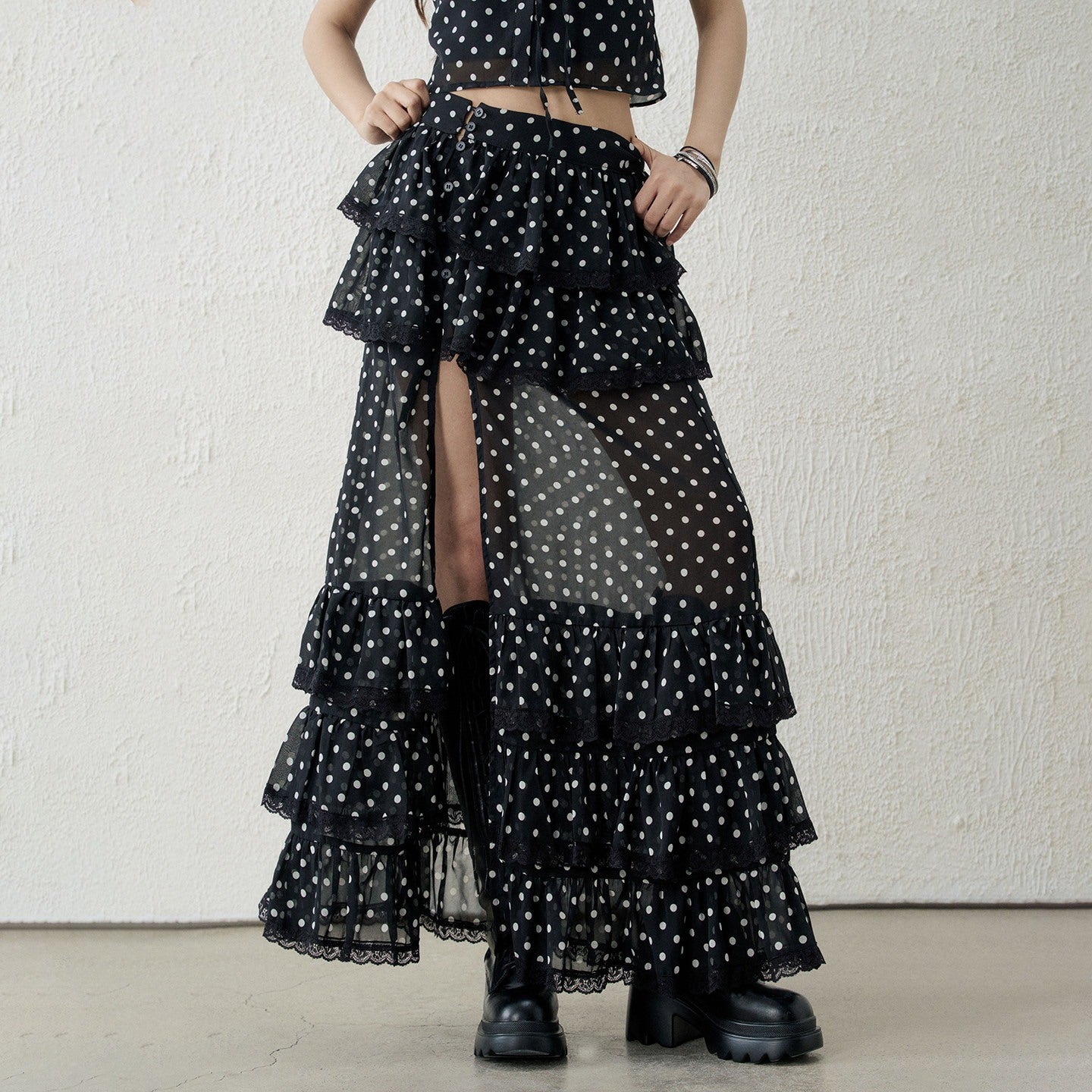 LADYGHOST_Ghost_Girl_Vintage_Black_Polka_Dot_Women&