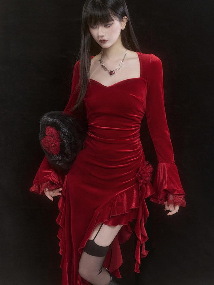 LADYGHOST Ghostly Ethereal Exclusive Red Women&