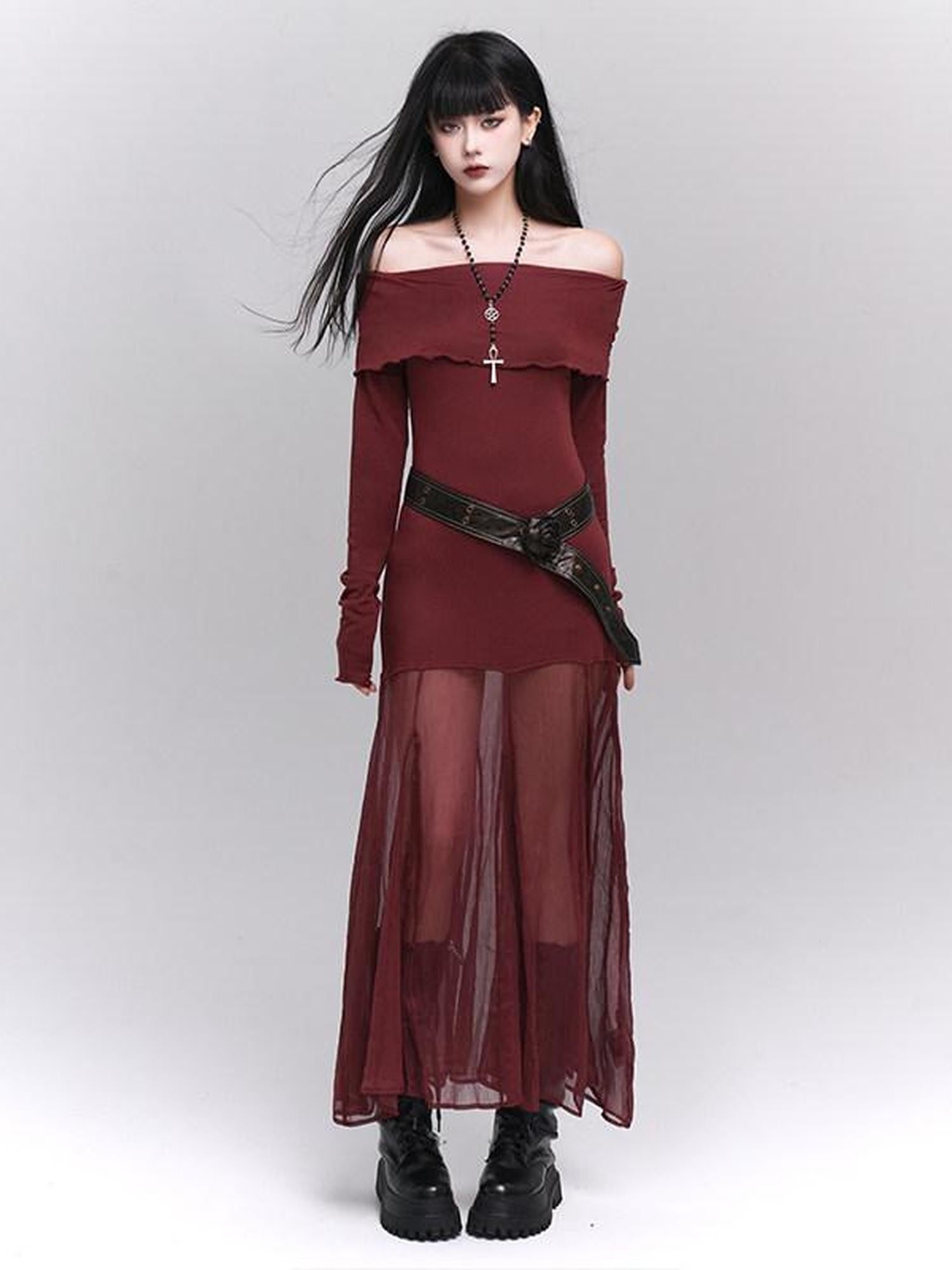 LADYGHOST Ghostly Girl Dark Gothic Niche Women&