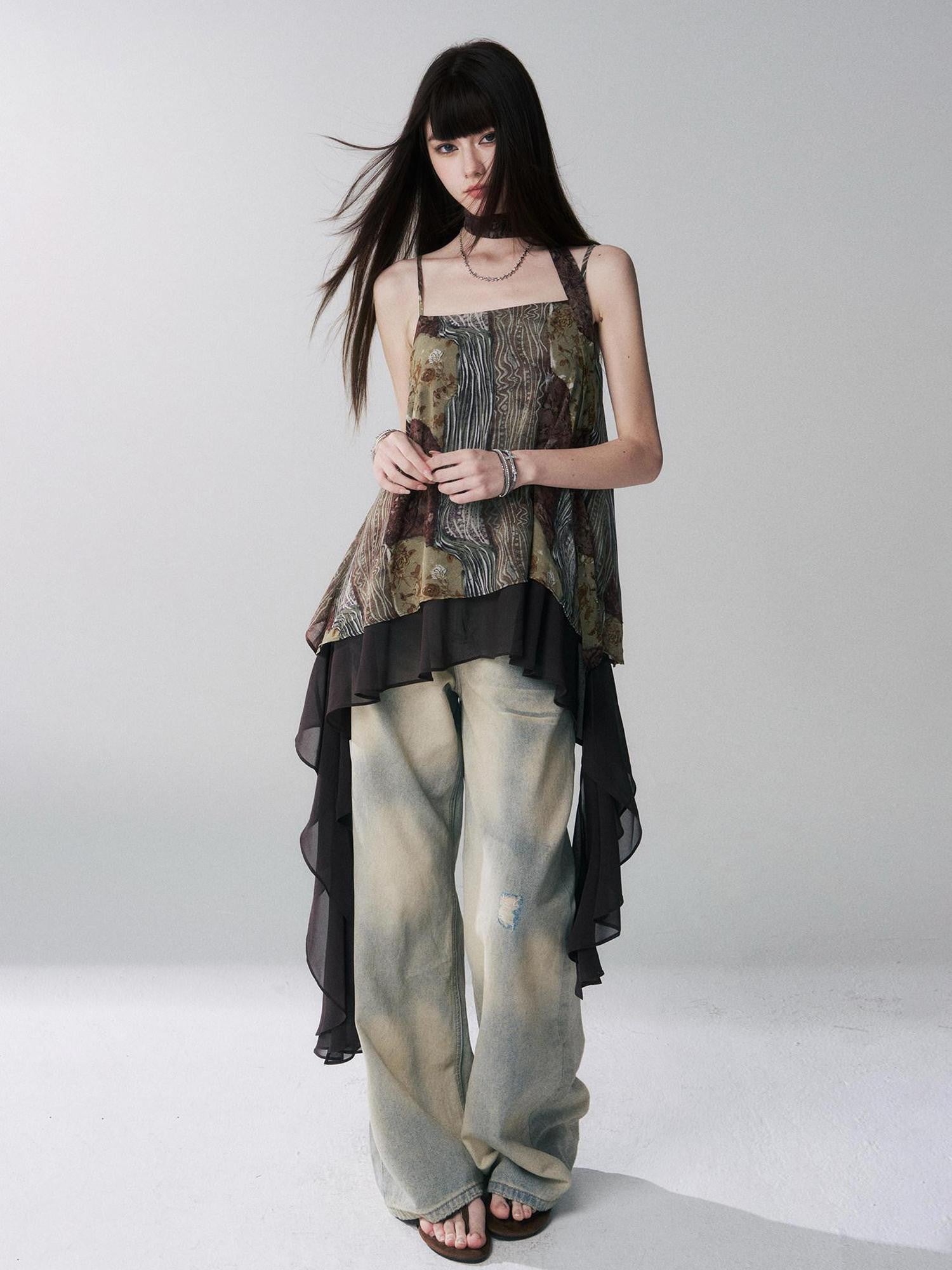 LADYGHOST Ghostly Girl Unique Design Relaxed Fit Women&