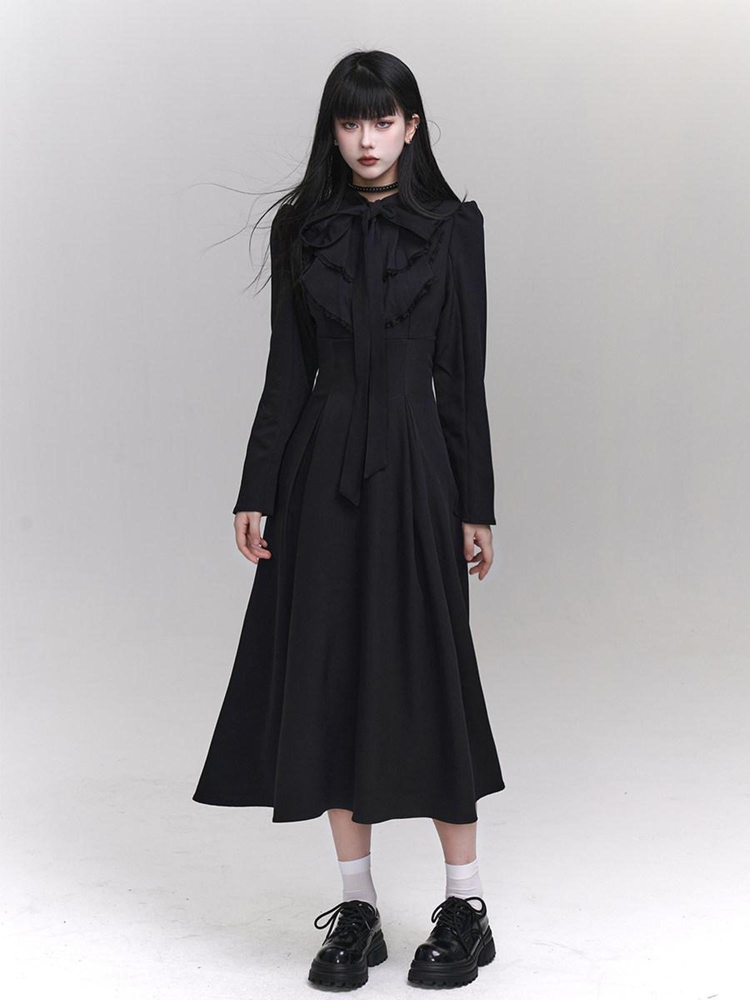 LADYGHOST Ghostly Gothic Court Long Sleeve Women&