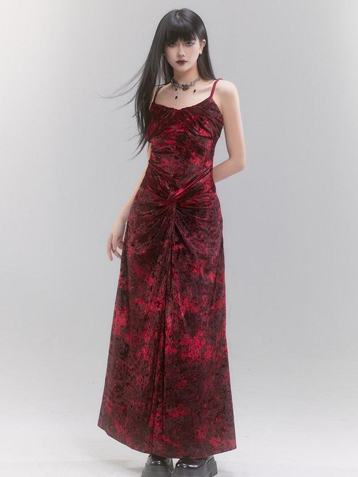 LADYGHOST Red Ghost Girl Bodycon Slim Fit Women&