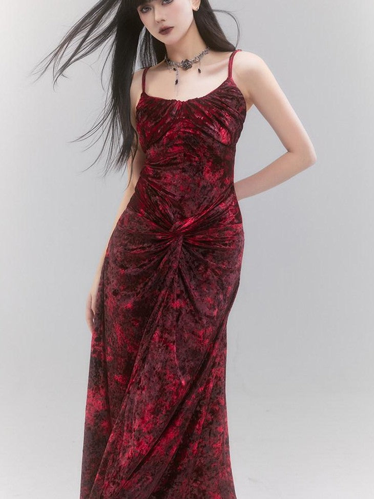LADYGHOST Red Ghost Girl Bodycon Slim Fit Women&