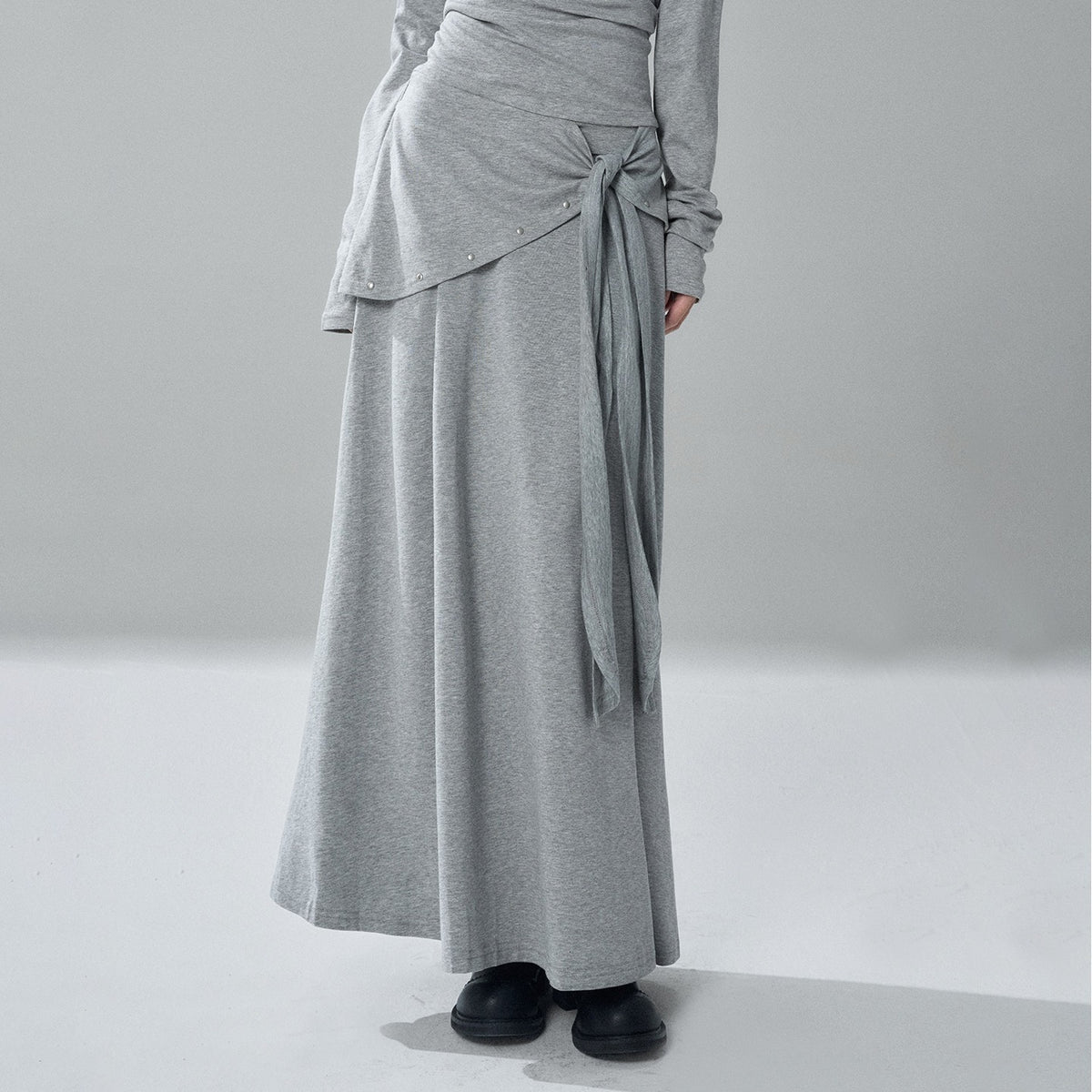 LADYGHOST_Riveted_One_Shoulder_Asymmetric_Hem_Solid_Women&