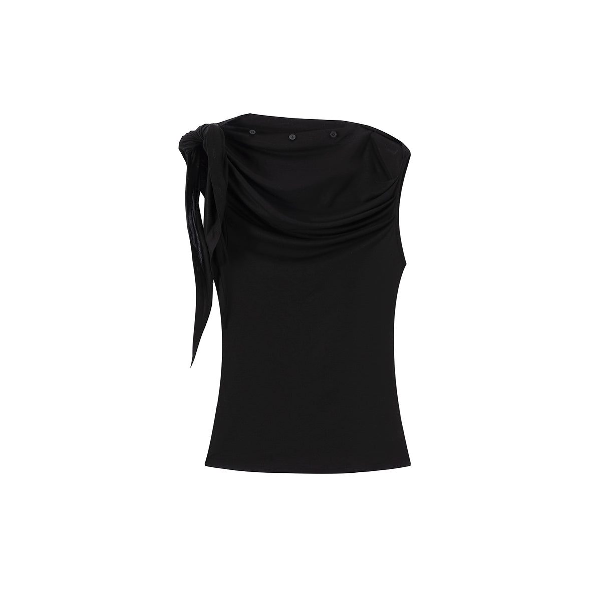 LYUOCHENG_Asymmetric_Knot_Sleeveless_Top_MISSTT