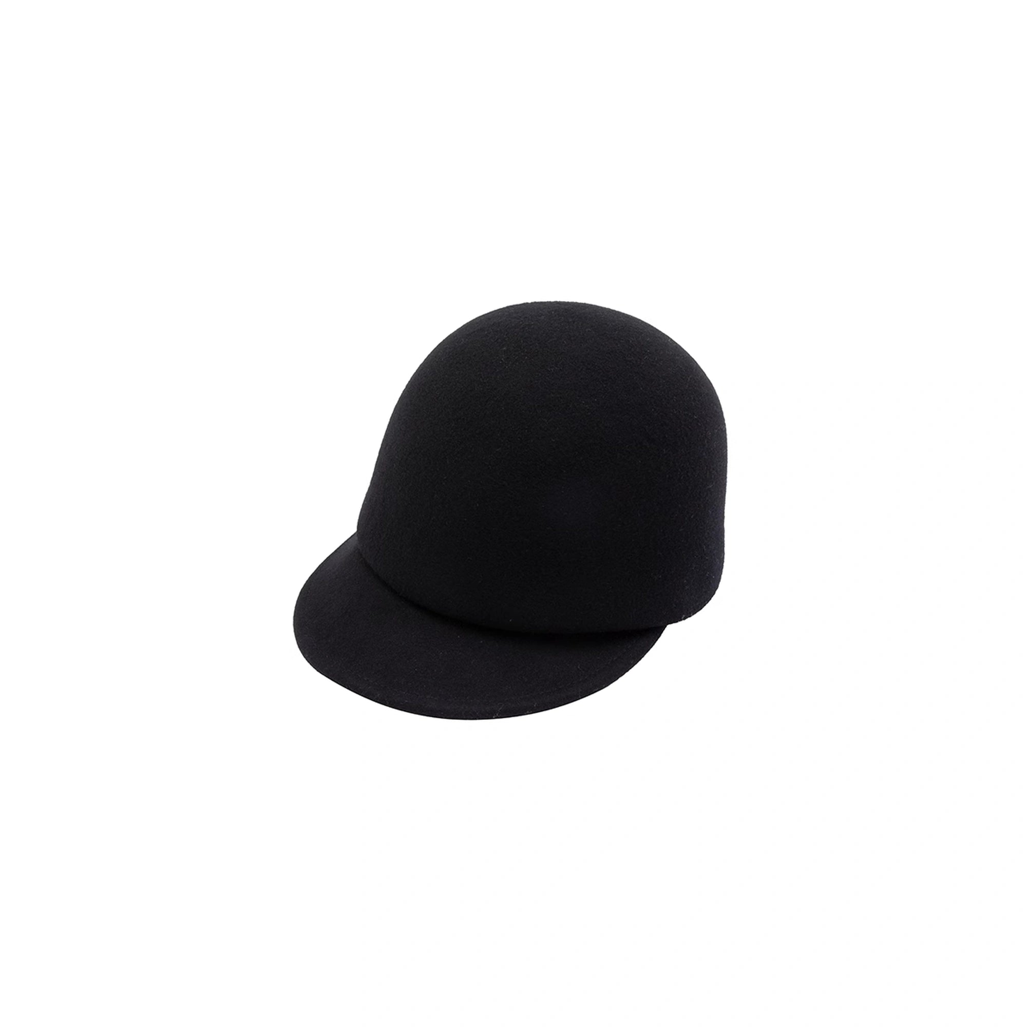 LYUOCHENG_Classic_Wool_Felt_Round_Top_Short_Brim_Riding_Hat_MISSTT