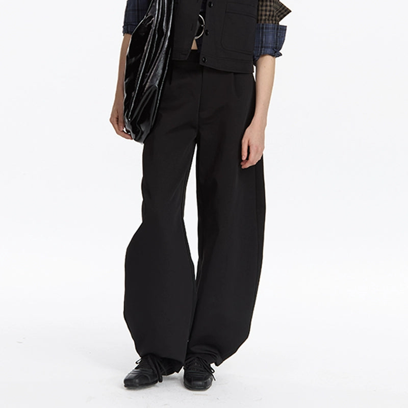 LYUOCHENG_Double_Collar_Checkered_Jacket_With_Wide_Leg_Trousers_Set_MISSTT